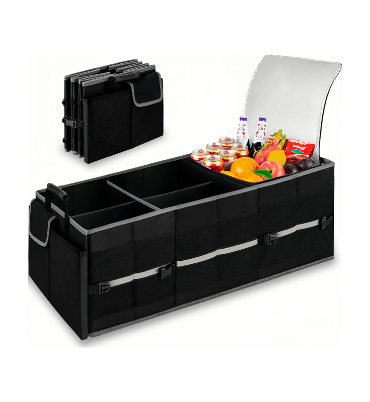 H-07 Faltbare Universal-Kofferraum-Aufbewahrungstasche mit isolierter Kühltasche