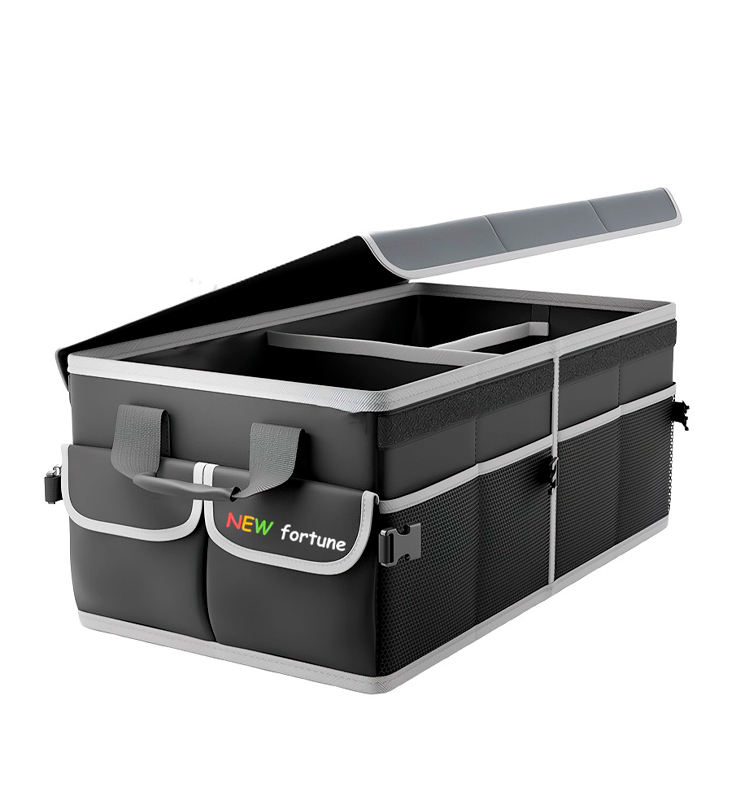 H-09 Robuste, faltbare Kofferraum-Aufbewahrungstasche mit mehreren Fächern