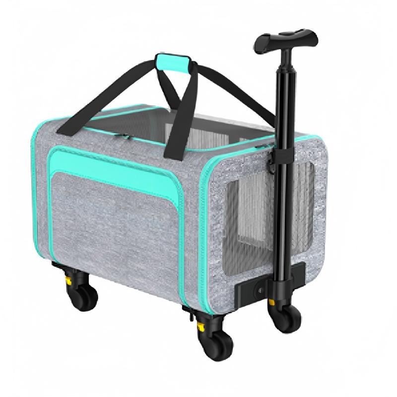 Erweiterbare Oxford-Tragetasche für Haustiere mit Teleskopgriff